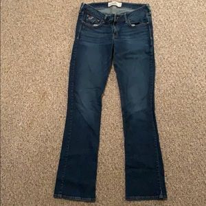 Hollister dark wash size 11R boot cut jeans